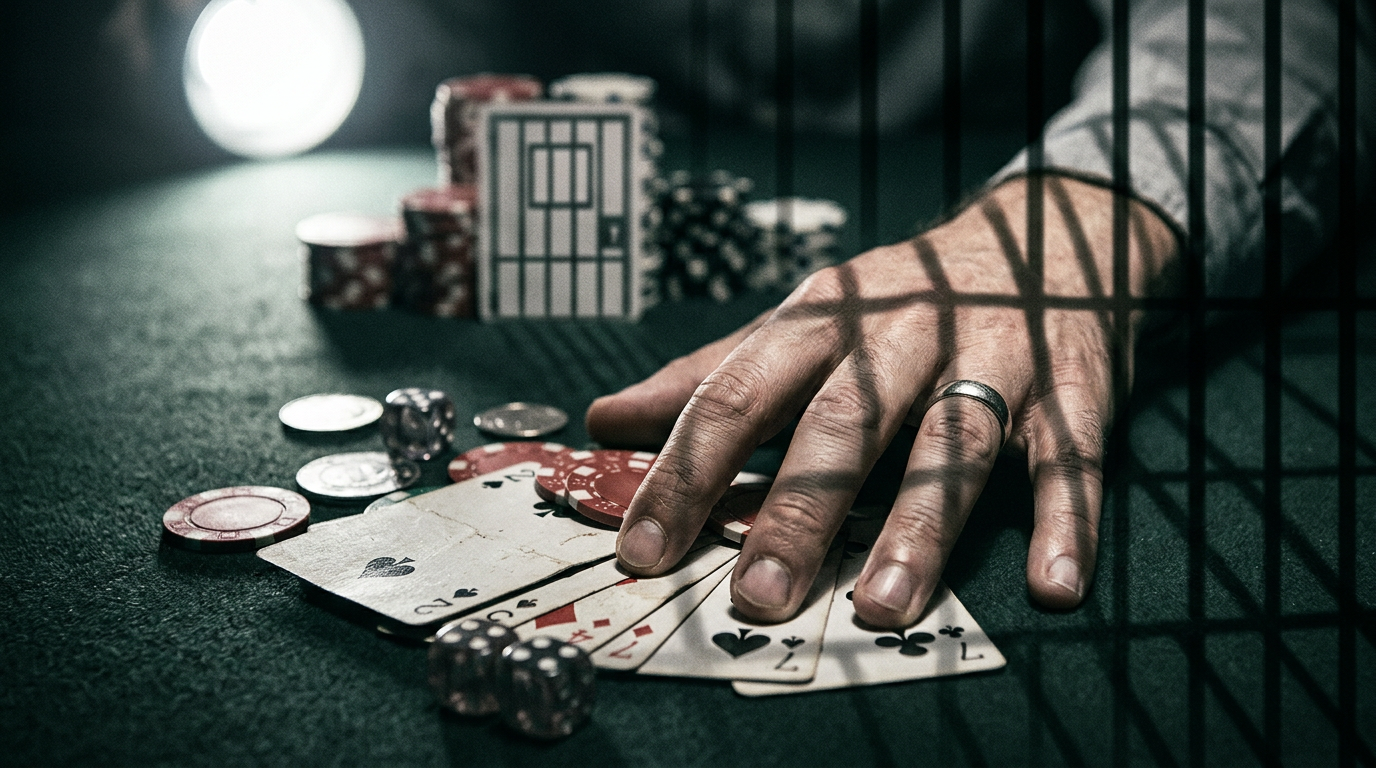 Del casino a la celda: cómo la ludopatía destruye los límites morales y puede terminar en delitos